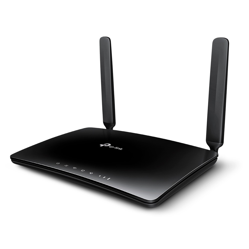 როუტერი TP-Link TL-MR6500v N300, 300Mbps, 4G LTE Telephony WiFi Router, Black