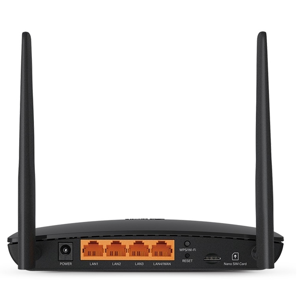 როუტერი TP-Link Archer MR402 AC1200, 867Mbps, Wireless Dual Band 4G LTE Router, Black