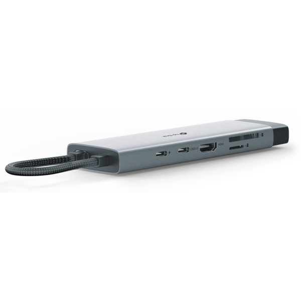 USB Type-C 9-in-1 HUB TP-Link UH9120C, 9-in-1, USB, Type-C, HDMI, PD, SD, microSD, Grey