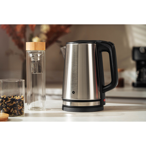 ელექტრო ჩაიდანი Ardesto EKL-T32S, 1500W, 2.2L, Electric Kettle, Silver