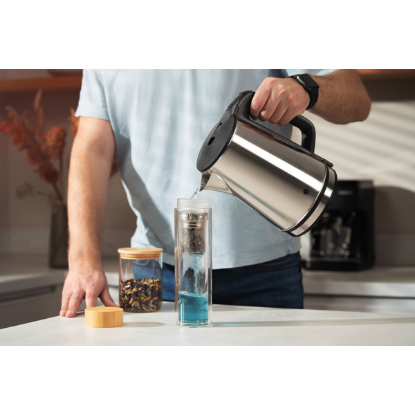 ელექტრო ჩაიდანი Ardesto EKL-T32S, 1500W, 2.2L, Electric Kettle, Silver