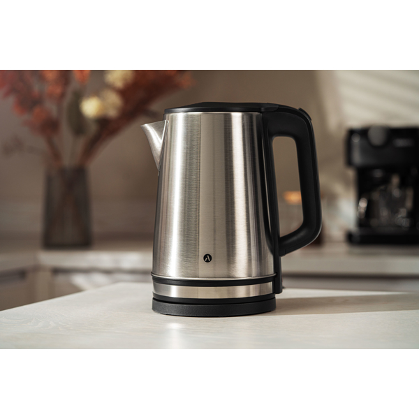 ელექტრო ჩაიდანი Ardesto EKL-T32S, 1500W, 2.2L, Electric Kettle, Silver