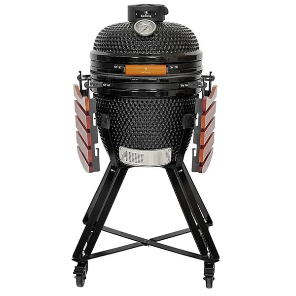 კერამიკული გრილი Berllong BBQ K-0139-21 Kamado, 6Person, Ceramic Grill, Black