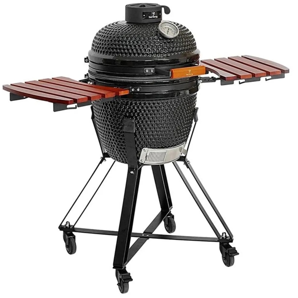 კერამიკული გრილი Berllong BBQ K-0139-21 Kamado, 6Person, Ceramic Grill, Black