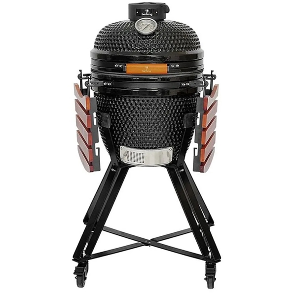 კერამიკული გრილი Berllong BBQ K-0140-24 Kamado, 8Person, Ceramic Grill, Black