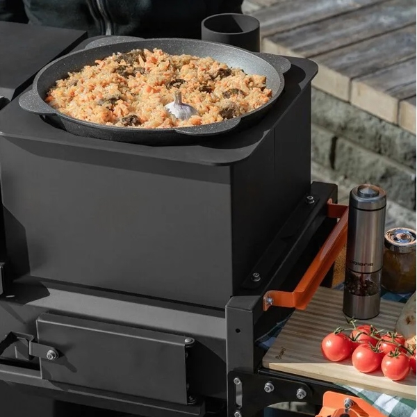 Grill Helios SMART-1200 Lux, 12Person, Black