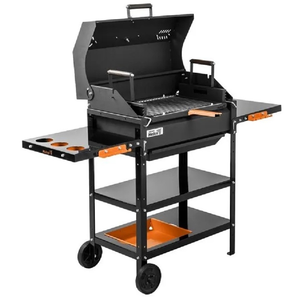 Grill Helios SMART-600 Lux, 9Person, Black