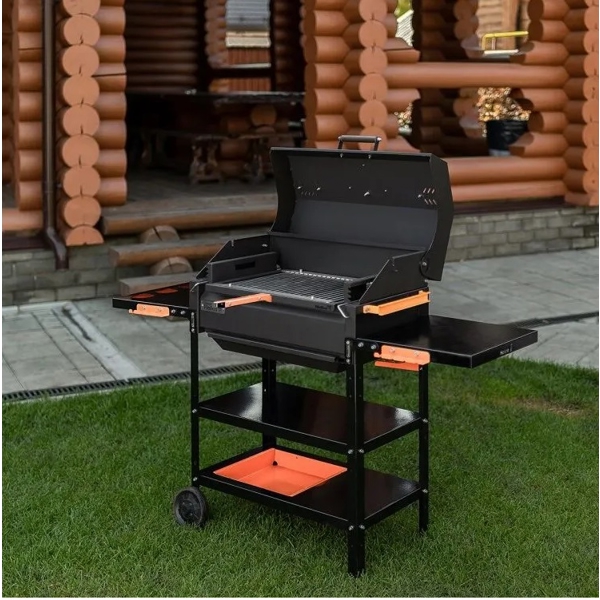 Grill Helios SMART-600 Lux, 9Person, Black