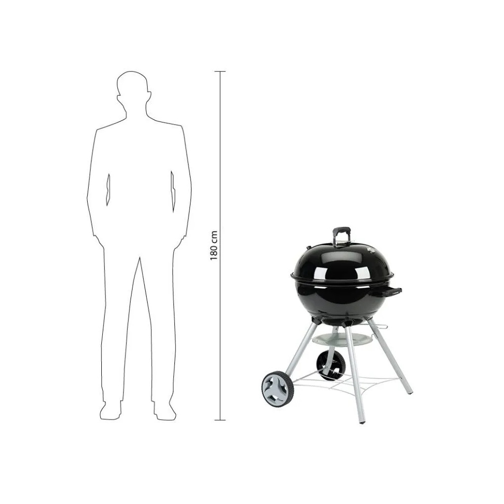 Grill-Barbecue Landmann Kepler 200, 10Person, Black