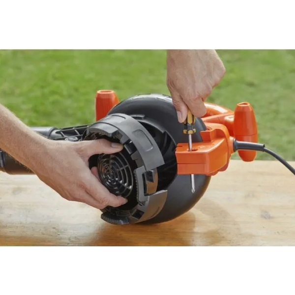 ბაღის მტვერსასრუტი Black And Decker BEBLV260-QS, 2600W, 40L, Garden Vacuum Cleaner, Black