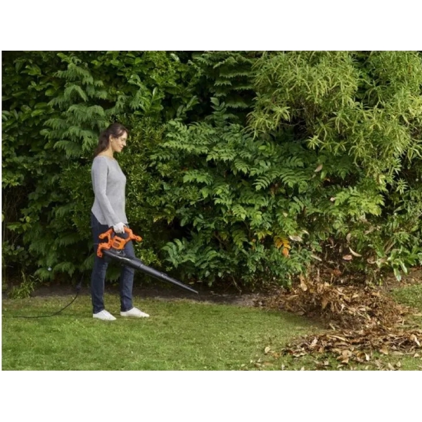ბაღის მტვერსასრუტი Black And Decker BEBLV260-QS, 2600W, 40L, Garden Vacuum Cleaner, Black