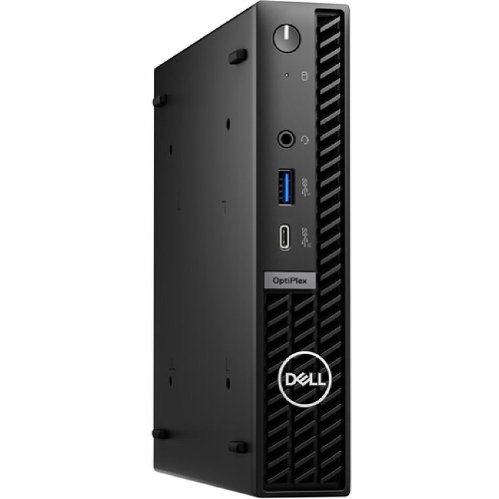 პერსონალური კომპიუტერი Dell OptiPlex Micro Form Factor 7020, i3-14100T, 16GB, 256GB, Integrated, W11P, Black