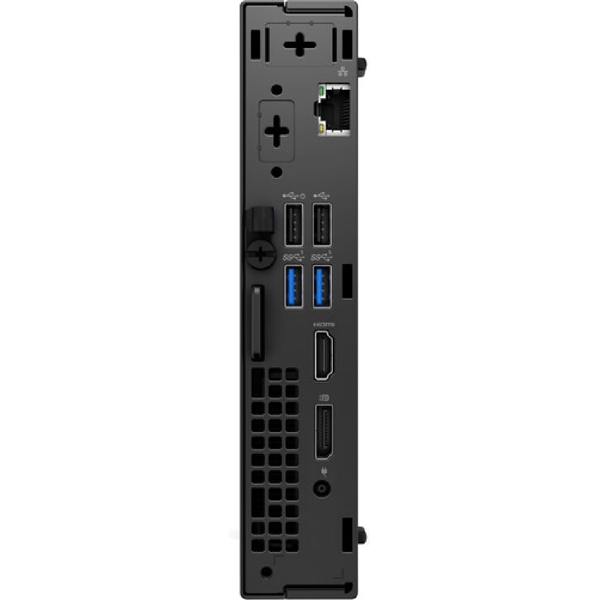 პერსონალური კომპიუტერი Dell OptiPlex Micro Form Factor 7020, i3-14100T, 16GB, 256GB, Integrated, W11P, Black