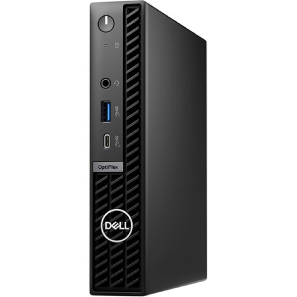 პერსონალური კომპიუტერი Dell OptiPlex Micro Form Factor 7020, i3-14100T, 16GB, 256GB, Integrated, W11P, Black