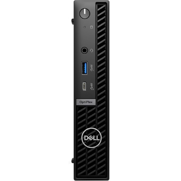 პერსონალური კომპიუტერი Dell OptiPlex Micro Form Factor 7020, i3-14100T, 16GB, 256GB, Integrated, W11P, Black