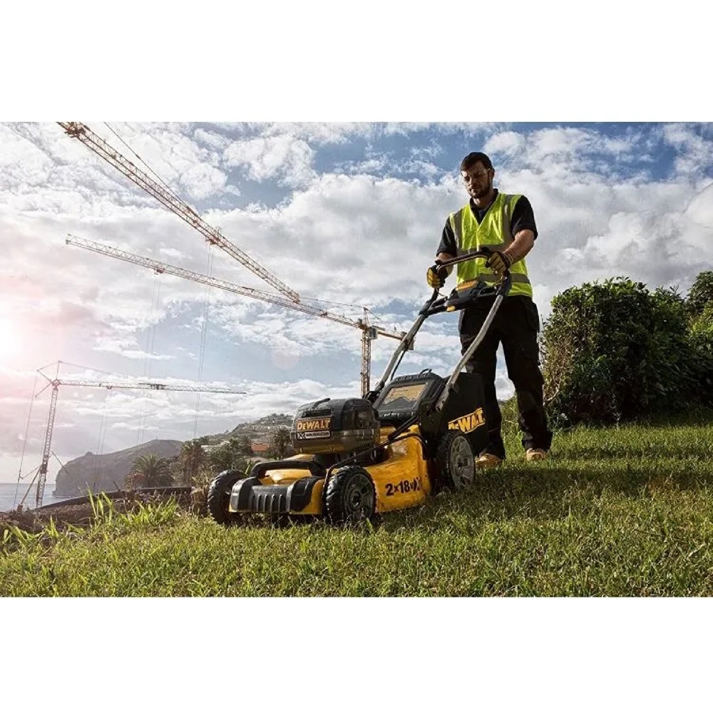 Lawn Mower DeWalt DCMW564P2-QW, 18V, Yellow