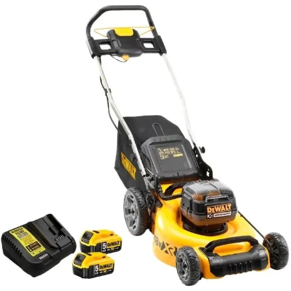 Lawn Mower DeWalt DCMW564P2-QW, 18V, Yellow