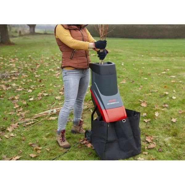 Garden Shredder AL-KO MH 2500 Slice, 2500W, 50L, Black/Red