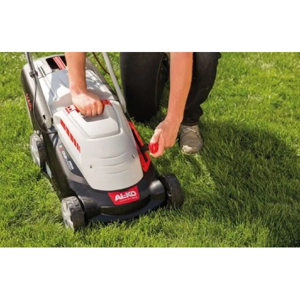 გაზონის საკრეჭი AL-KO Comfort 40 E, 1400W, Electric Lawn Mower, Red/Grey