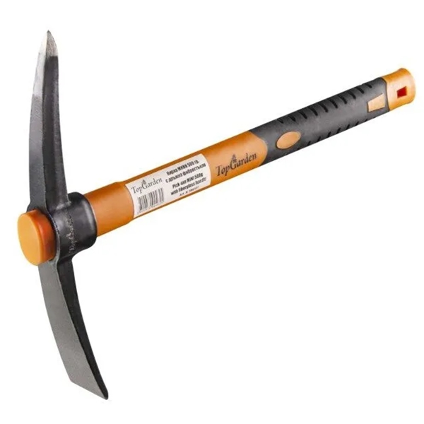 წერაქვი TopGarden TG 384101, Pick Mattock, Black/Orange