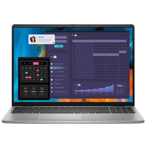 Notebook Dell Vostro 5640, 16", Core 5-120U, 16GB, 512GB SSD, Integrated, Gray