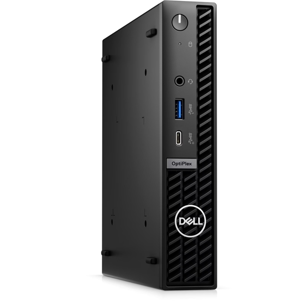 პერსონალური კომპიუტერი Dell OptiPlex 7020 MFF, i3-14100T, 8GB, 512GB SSD, Integrated, Black