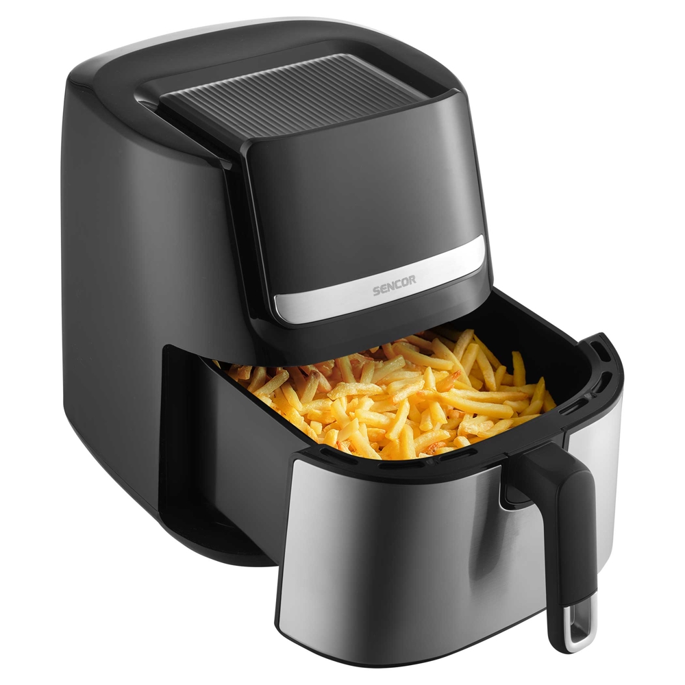 Air Fryer Sencor SFR 6600SS, 1600W, 6.5L, Black/Silver