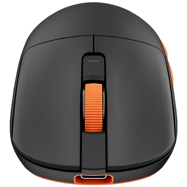 Gaming Mouse Royal Kludge RK M30 Wireless, 2.4GHz, Bluetooth, USB Black Orange