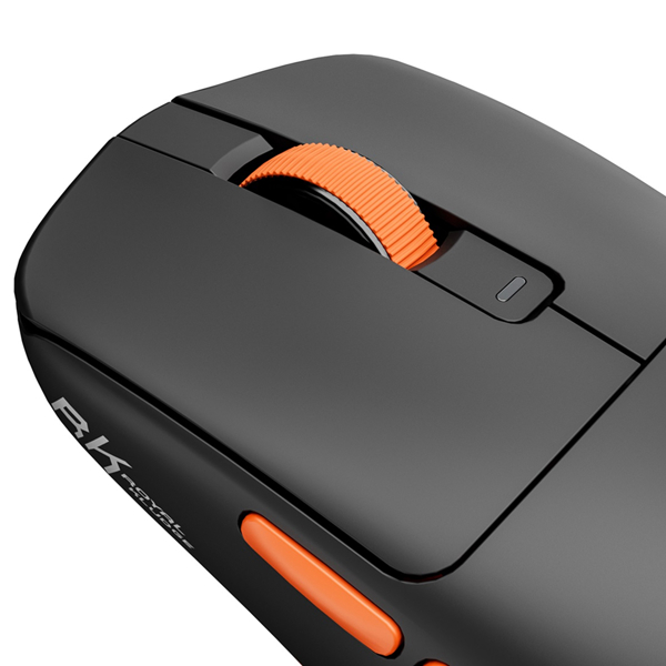 Gaming Mouse Royal Kludge RK M30 Wireless, 2.4GHz, Bluetooth, USB Black Orange
