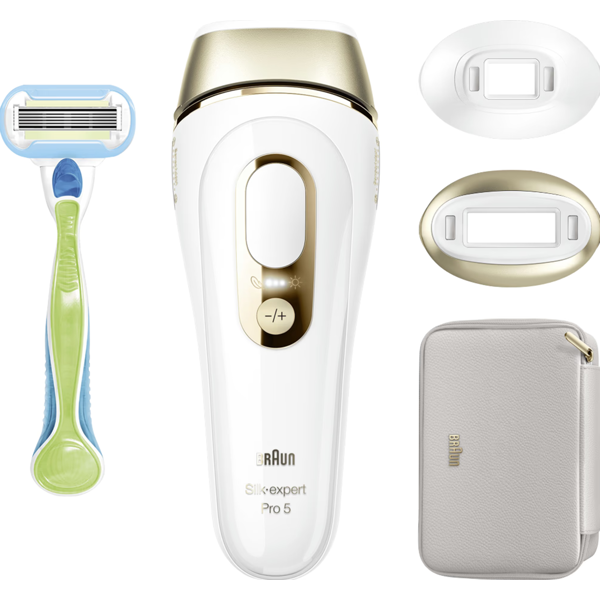 ფოტოეპილატორი Braun PL5152 Silk Expert Pro 5, Photoepilator, White