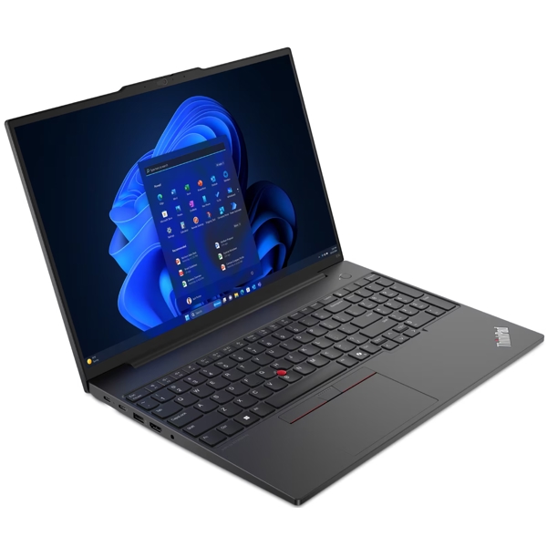 ნოუთბუქი Lenovo 21MA005EGX ThinkPad E16 G2, 16", Ultra 5-125U, 16GB, 512GB SSD, Integrated, Black