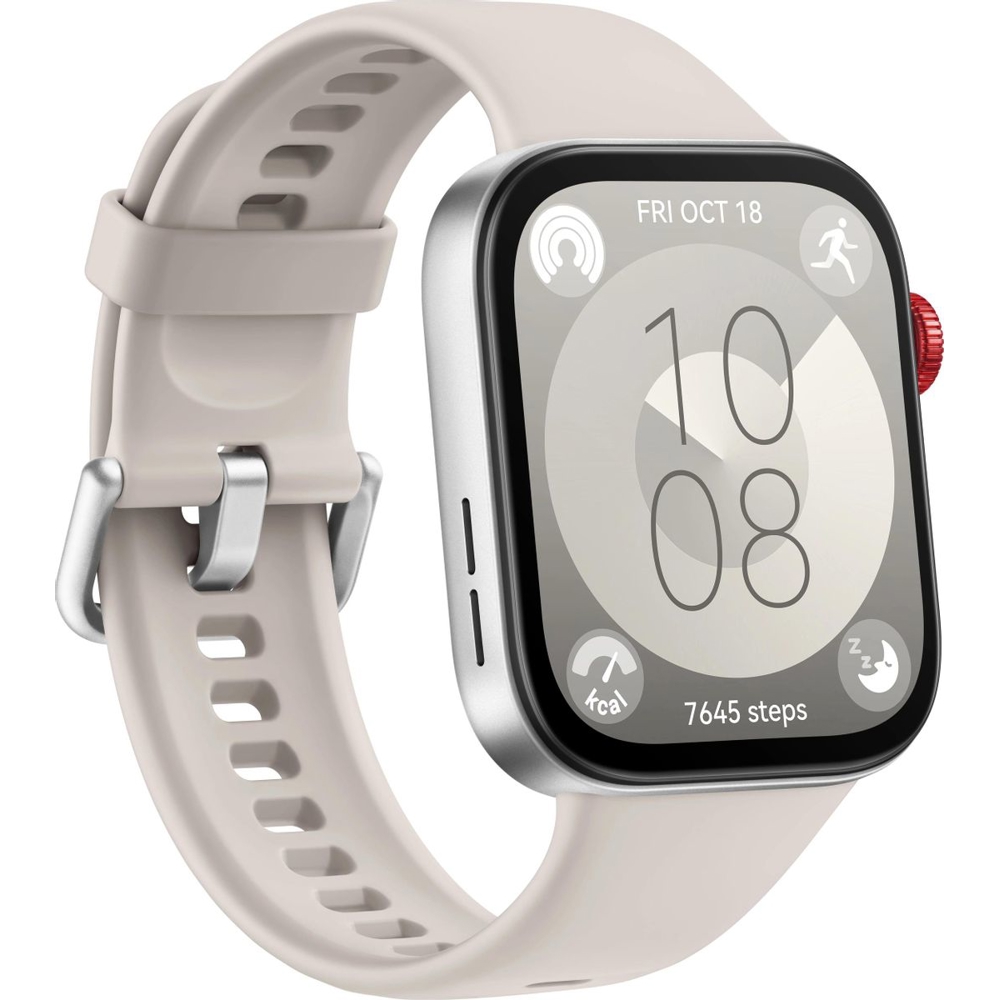 Smart Watch Huawei 55020CJG Fit 3, 1.82", 5ATM Waterproof, Bluetooth, White
