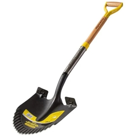 ნიჩაბი Topmaster 380802, 115cm, Shovel, Black/Yellow