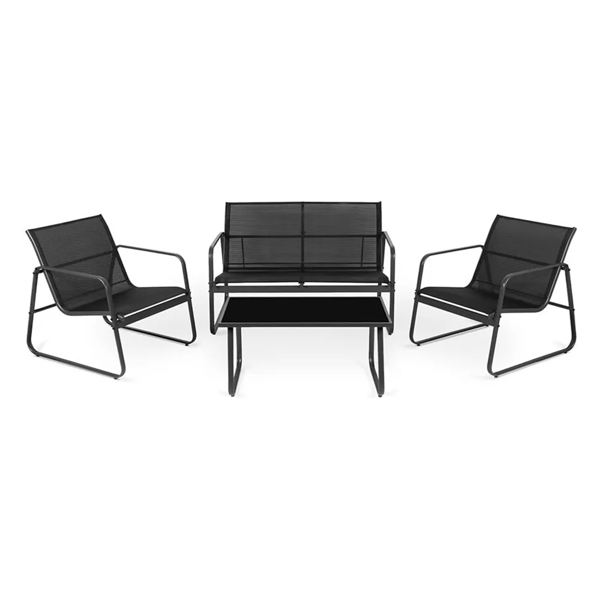Garden Furniture Set OEM 17051526, Black