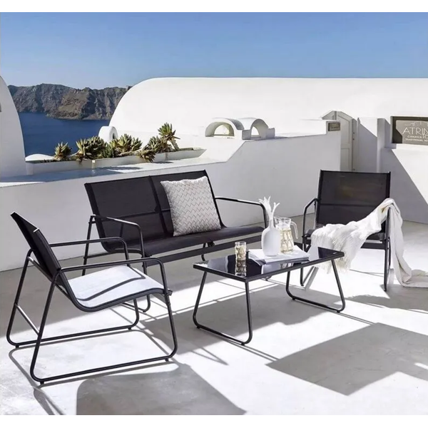 Garden Furniture Set OEM 17051526, Black