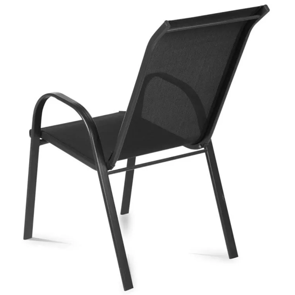 ბაღის ავეჯის ნაკრები Domino SC-094/SC-092, Garden Furniture Set, Black