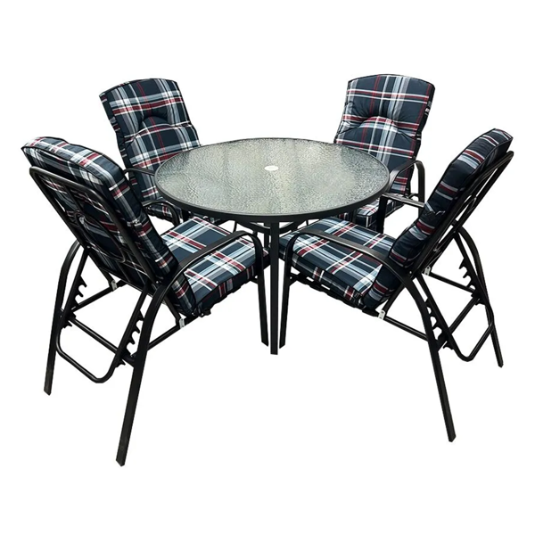 Garden Furniture Set OEM 17051318, Black