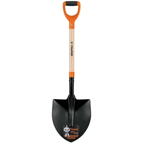 ბარი Truper PPH-P, 104cm, Shovel, Black/Orange