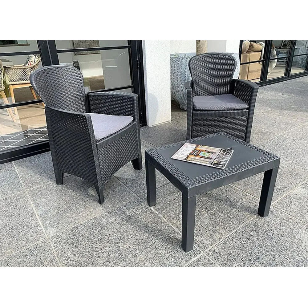 ბაღის ავეჯის ნაკრები Koopman 042280180, Garden Furniture Set, Gray
