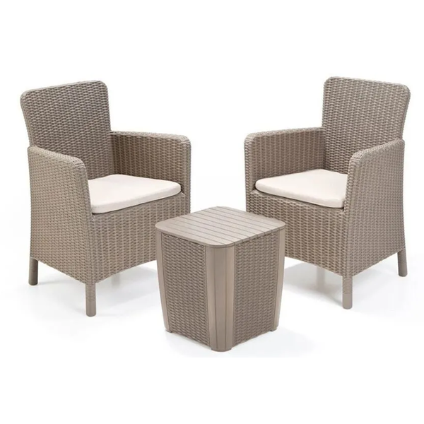 ბაღის ავეჯის ნაკრები Keter 17051487 Trenton, Garden Furniture Set, Beige