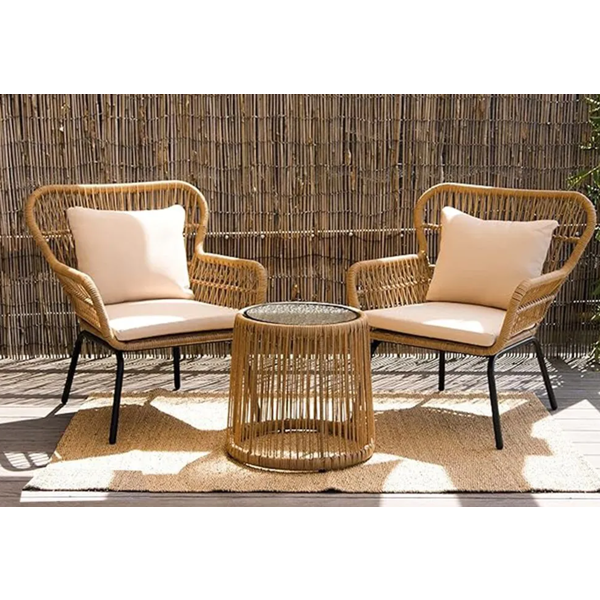 ბაღის ავეჯის ნაკრები OEM 17051482, Garden Furniture Set, Beige