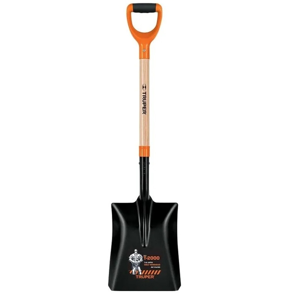 ნიჩაბი Truper PCS-4P, 105cm, Shovel, Black/Orange