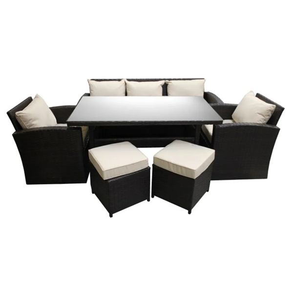 Garden Furniture Set OEM 17051492, Black