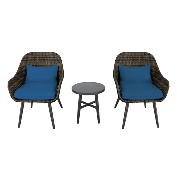 ბაღის ავეჯის ნაკრები OEM JGX-0030-3, Garden Furniture Set, Black