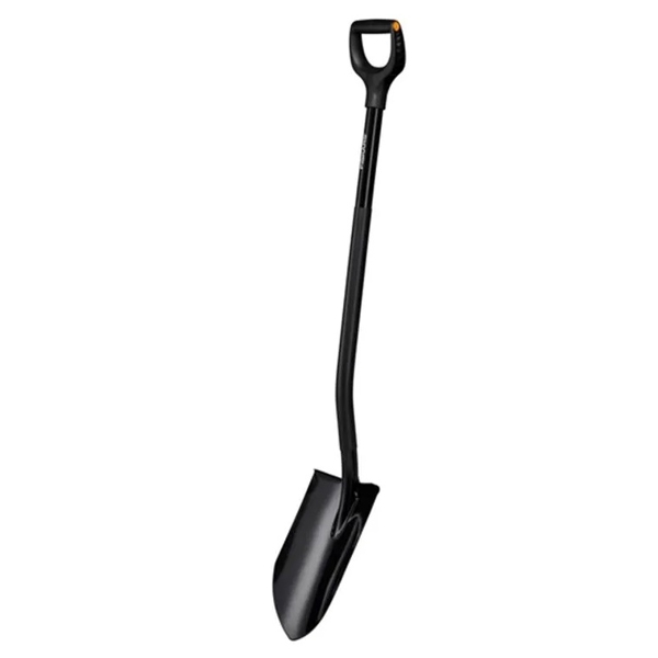 ბარი Fiskars 1066707 Ergonomic Pro, 1305mm, Shovel, Black