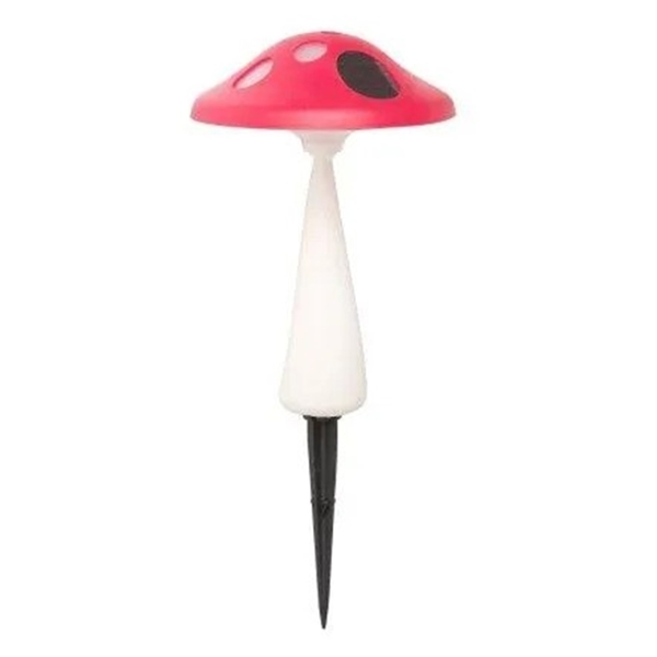 Solar Light Rabalux Funghetto 7877, 0.06W, Red/White