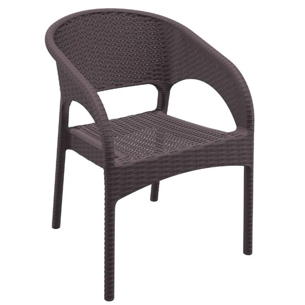 სკამი Panama 17051425, Chair, Brown