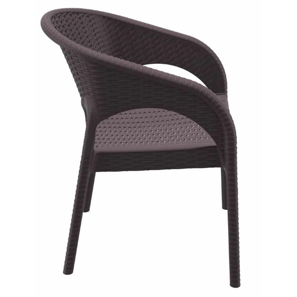 სკამი Panama 17051425, Chair, Brown