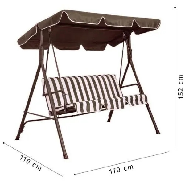 Swing Domino 17051072, Brown