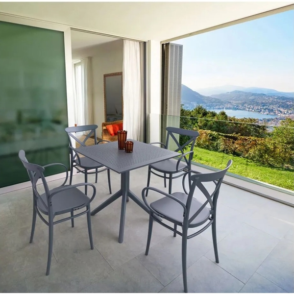 სკამი Sky Pearl 17051408, Chair, Grey
